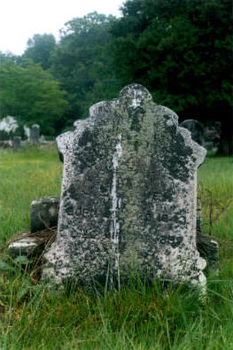 Julia Crouch's tombstone, Quakertown Cemetery